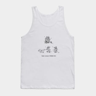 Three Visually Impaired Mice Tank Top